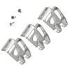10pieces Silver Stainless Steel Drill Clip For 10pcs Replacement Belt Hook Clip Belt Clip