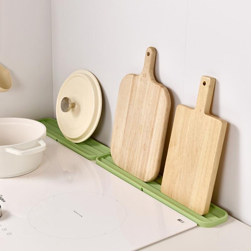 Nonslip Silicone Drain Pad Draining Mat With Unique Texture Kitchen Sink Organiser for Bottle Cup Dish Utensils