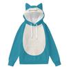 Cat Ear Hoodie: Demon Slayer Nezuko Anime 3D Print