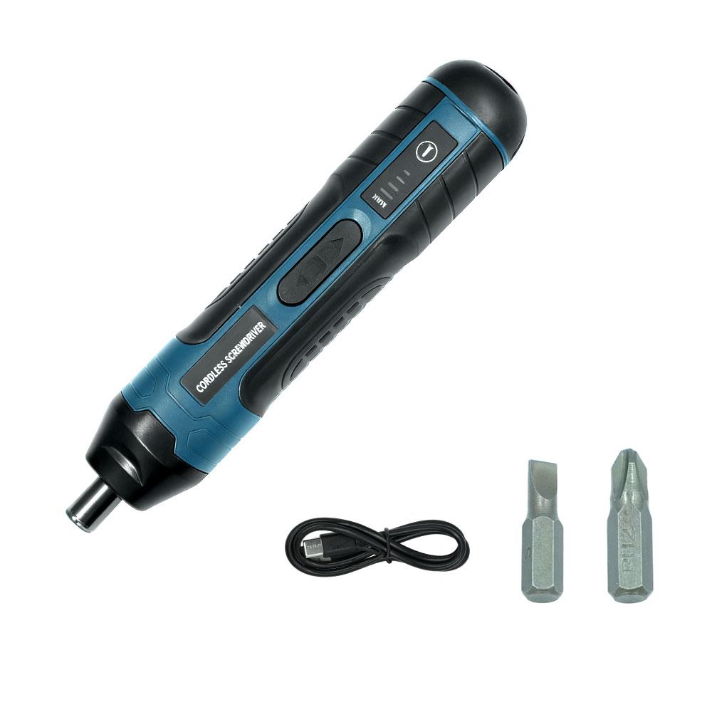 

1300mah mini electric screwdriver, rechargeable, adjustable cordless multi-functional disassembly torque repair tool