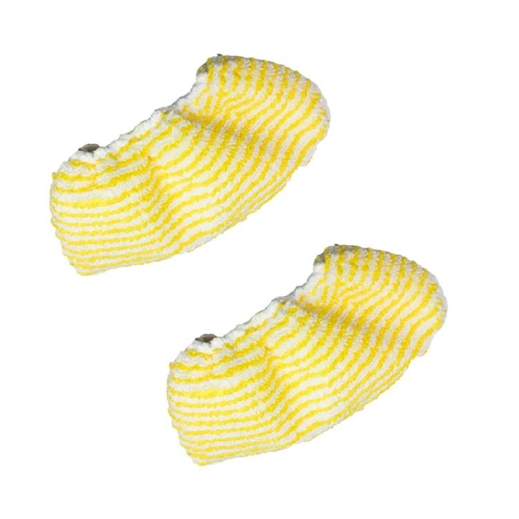 6Pcs Extra Thick Steams Mop Microfiber Pads Great Absorption Capacity Washable Cleaning Covers for Handheld Cleaner