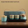Tao Zhi Japanese Portable Ceramic Travel Tea Set