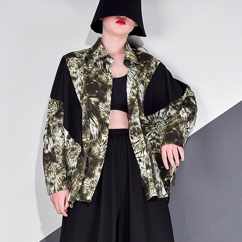 

Блузка с принтом XITAO, модная женская рубашка ZP3472