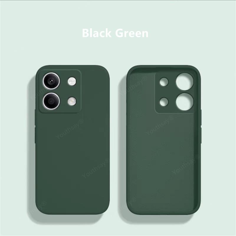 

Для Xiaomi Poco M6 Pro Чехол Poco M6 Pro Funda Coque Мягкий оригинальный жидкий силикон Мягкий задний бампер из ТПУ Poco M6 Pro For Poco M6 Pro