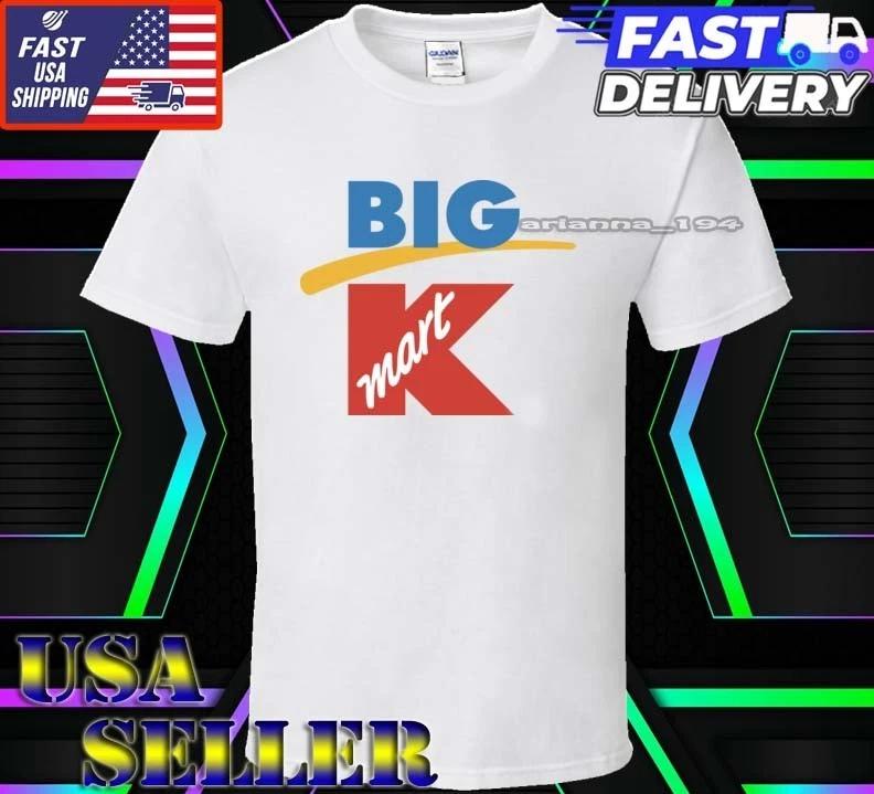 New Shirt Big K Mart Logo T-Shirt Funny American Usa Unisex Size S-5XL 3XL