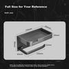Xinpei Bathroom Tissue Box, Space Aluminum No-Drilling Tissue Dispenser, Toilet Paper Holder, Bathroom Storage Rack