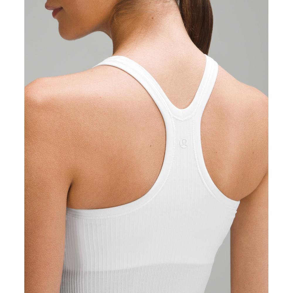 Lululemon EBB To Street Tank Top  Light Support  B C Cup White