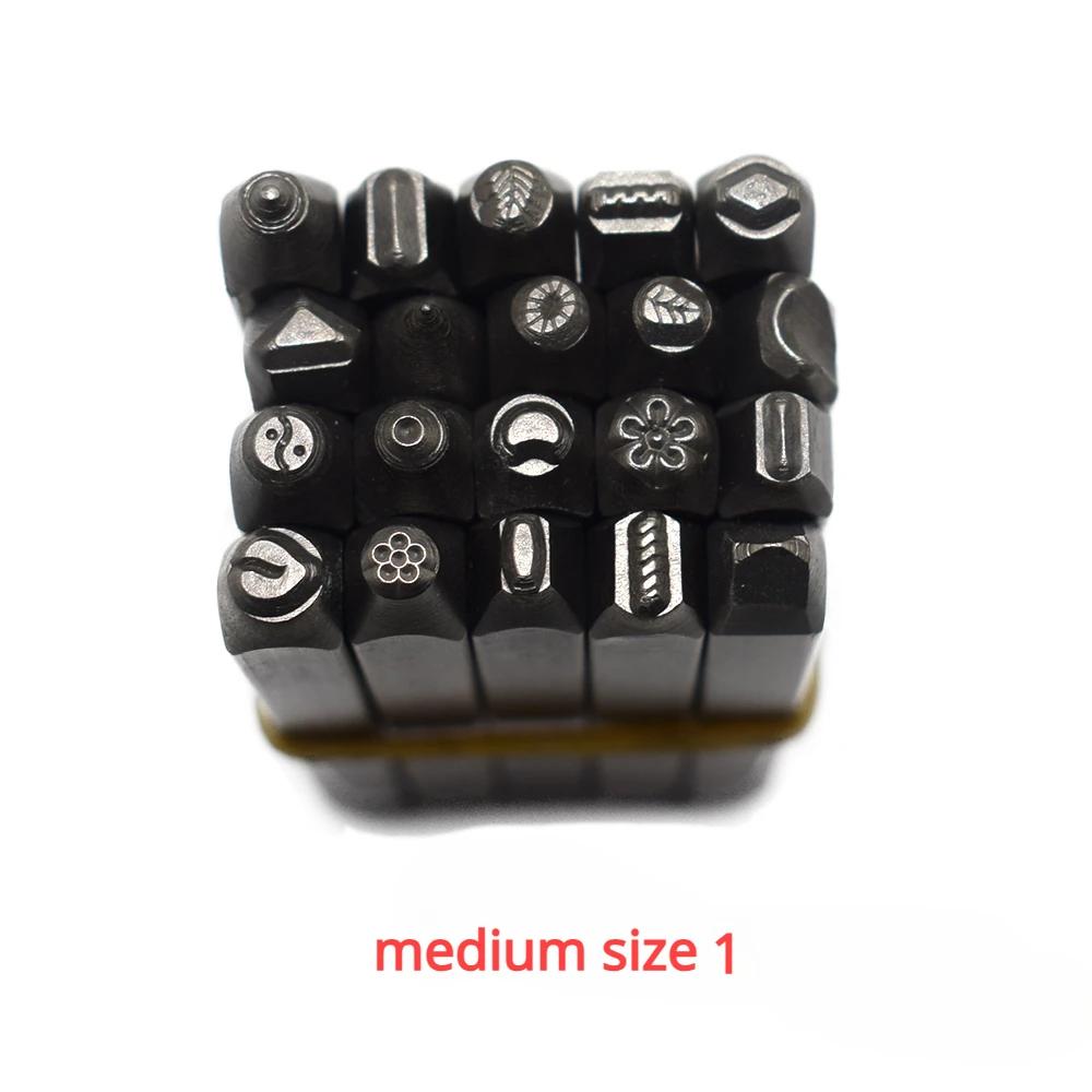 

20PCS Design Jewelry Metal Stamp Steel Punch Tool for Beading & Jewellery Making Tool