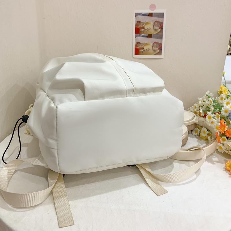 Korean Style Nylon Backpack: Versatile, Large Capacity for Students