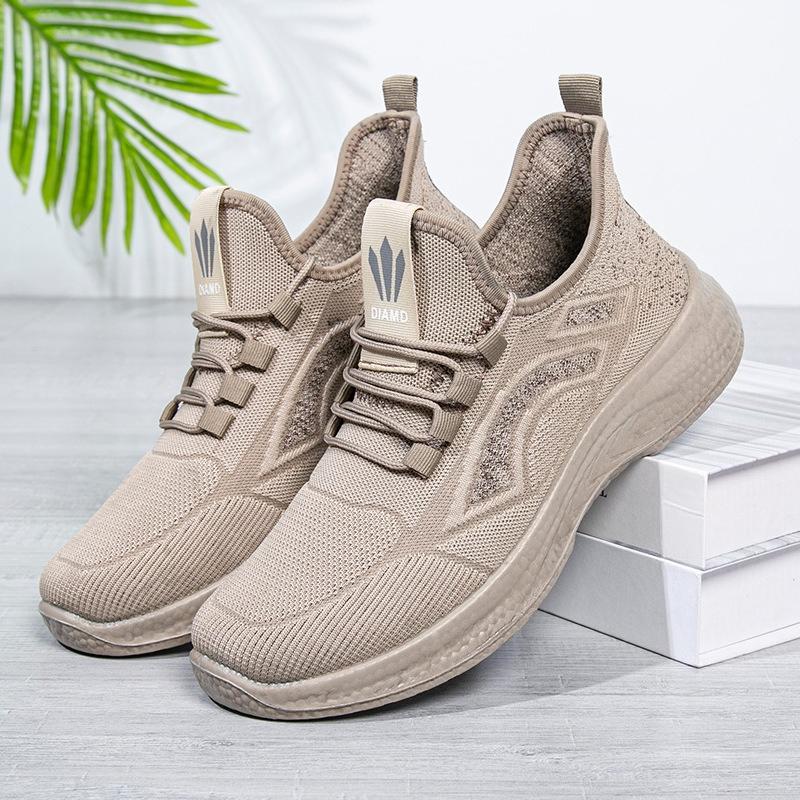 

Breathable Cloth Shoes, Men s Soft-soled Anti-slip and Anti-odor Shoes, Fashionable Sports and Casual Shoes 44 хаки