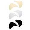 Cushioned Shoulder Inserts for Clothing Structure, Contoured Garment Support with Touch-Close Closure, Set of 3
