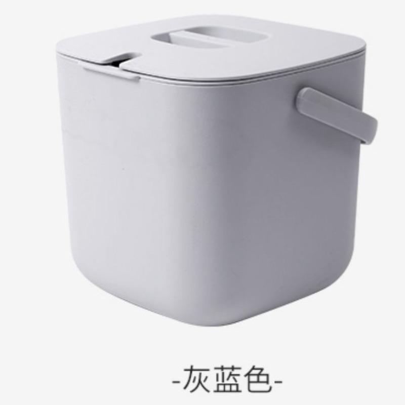 Home Simple Tea Set Accessories Tea Residue Bucket Filter Tea Leaf Waste Water Bucket Small Plastic with Lid Drainage