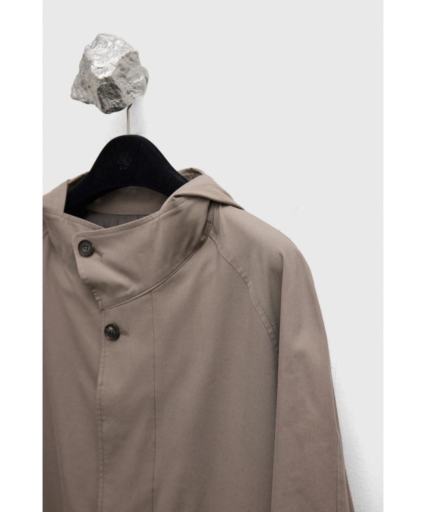 Youth Hooded Coat - Beige