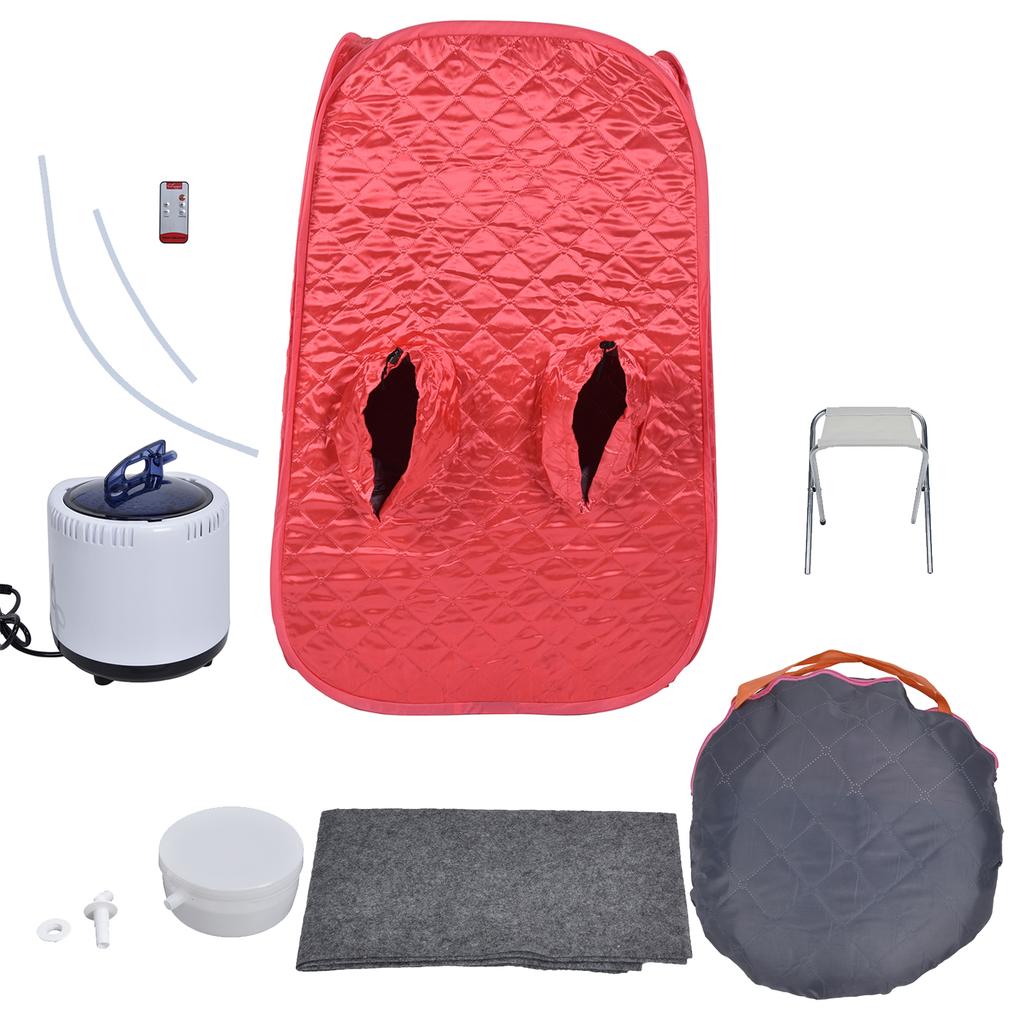 1000W Portable Steam Sauna Generator Tent Set 1?9 Gears Adjustable Sauna Steam MachineUS 110V