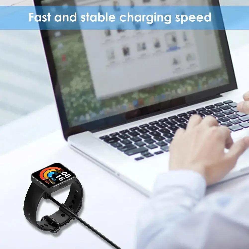 USB nabíjecí kabel nabíjecí šňůra pro Xiaomi band 7 pro/Mi Watch 2 Lite/Redmi Watch 2 3/poco watch/Redmi Smart band Pro Smartwatch
