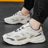 Men's casual running shoes breathable mesh soft sole sports shoes four season student comfort outdoor sports shoes male sneakers