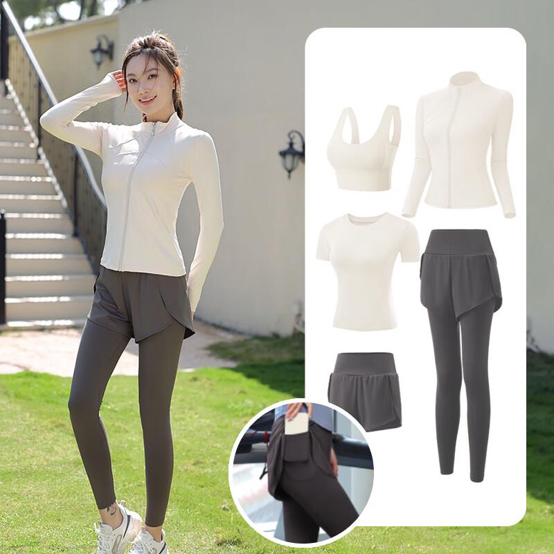 

OEING Women s 5-Piece Yoga & Fitness Set