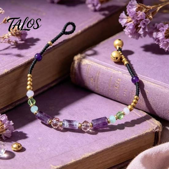 Holiday Gift for Her Bohemian Bracelet Women, Handmade Bamboo Joint Beaded Stackable Bracelet, Ethnic Style Boho Summer Jewelry Adjustable Slide