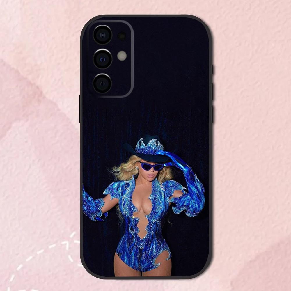 B-Beyonce COWBOY CARTER Phone Case For Samsung S24,S21,S22,S23,S30,Ultra,S20,Plus,Fe,Lite,Note,10,9,5G Black Soft Cover
