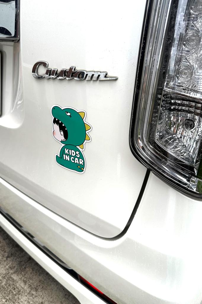 [Puppy POP] Kids In Car Car Magnet Sticker Kids On Board Kids Onboard Kids Inker [KIDDY POP BOY-A]
