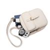 Women Travel Crossbody Bag Faux Leather Shoulder Bag with Adjustable Strap Messenger Bag Crossbody Purse for Cellphone Cards Keys