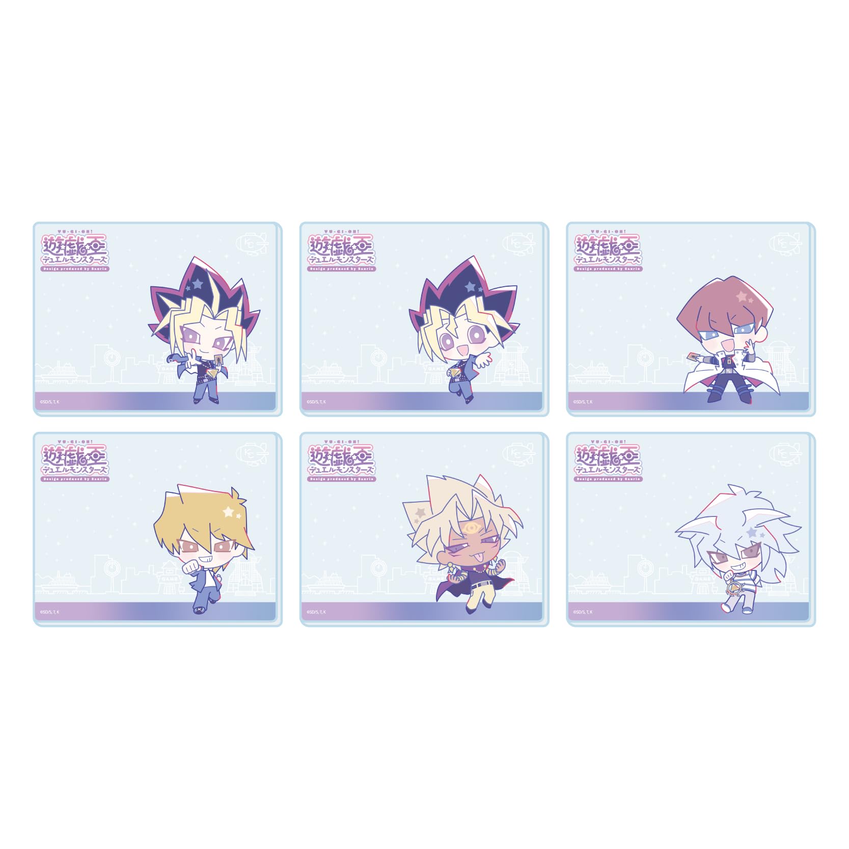 

Duel Monsters Дизайн производства Sanrio 01 Коллекционный бокс для листов Yu-Gi-Oh! [Коллаборационная иллюстрация] 6 штук