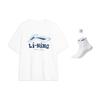 Li Ning T Shirt Men's Standard White AHSU711-2