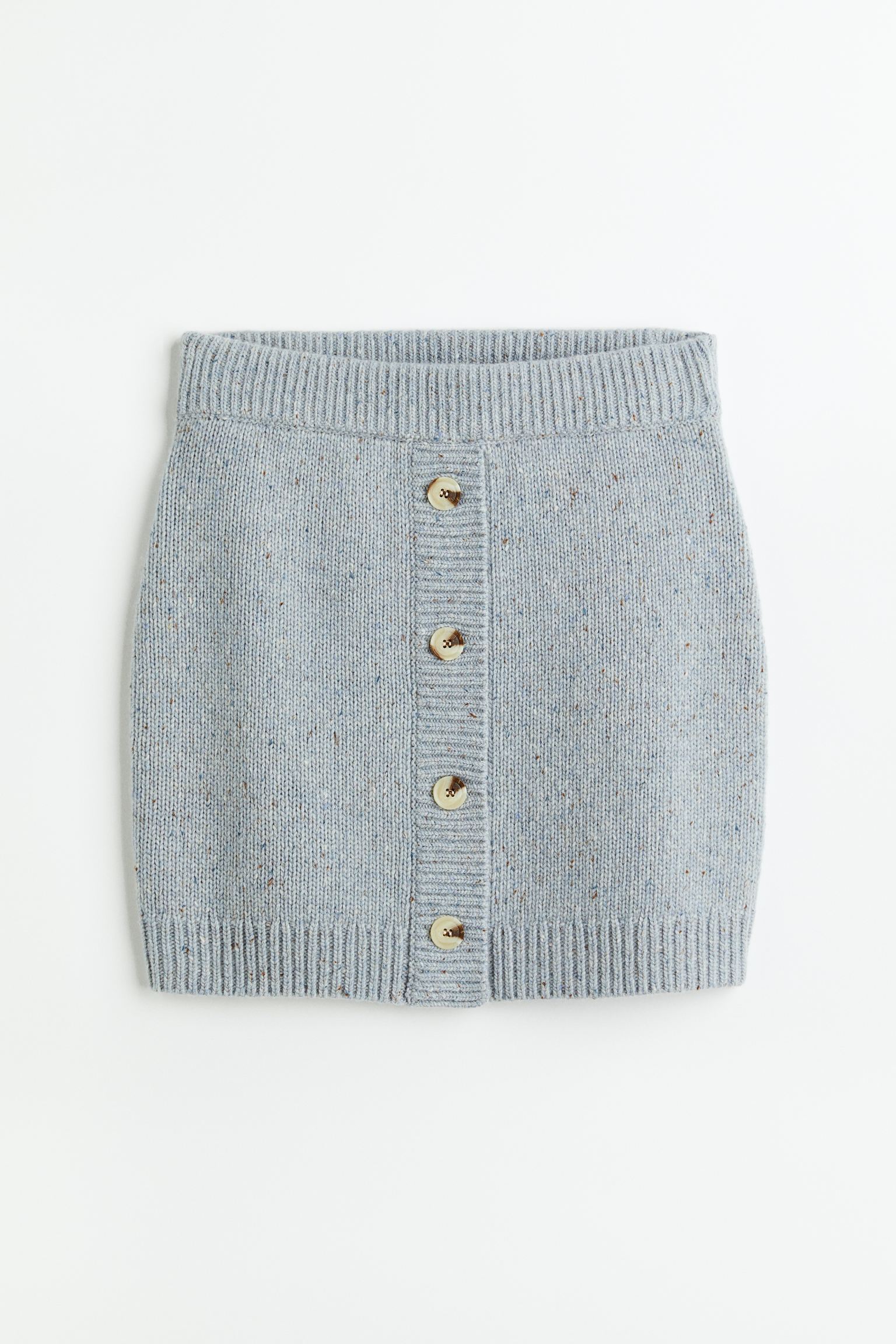

Cashmere-blend knitted skirt