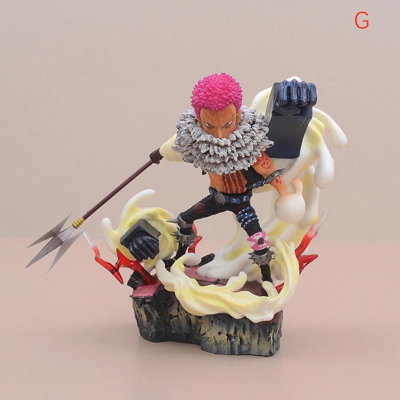 

Anime One Piece Figures Luffy Ace Zoro Hancock Sabo Marco Kuma Doflamingo Action Model Toys Desktop Ornaments Collection G