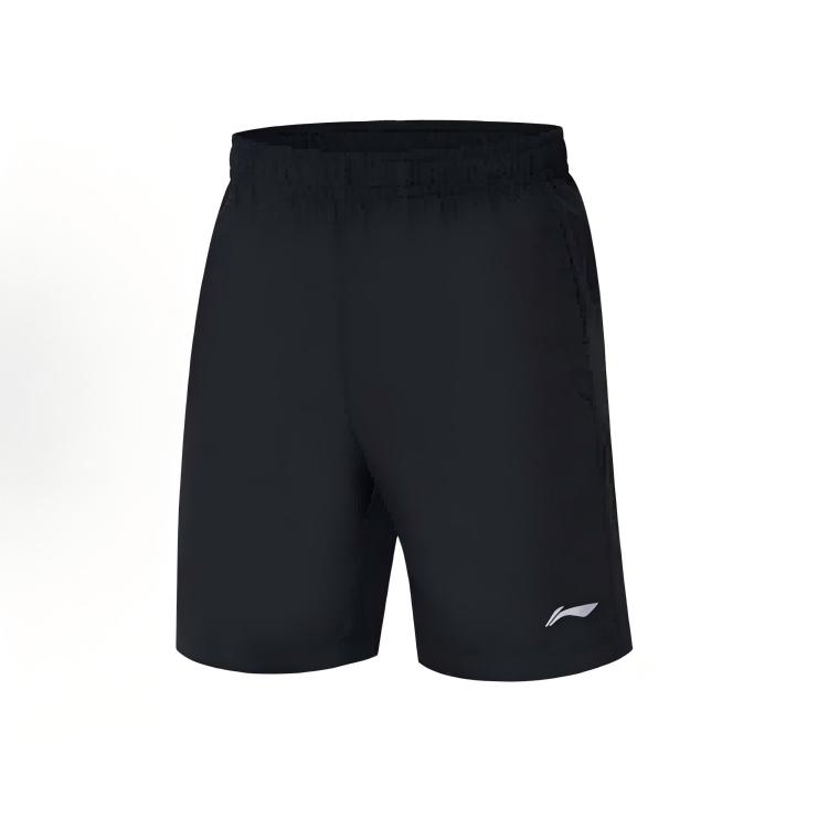 Li Ning Badminton Series Summer Quick-Dry Sports Casual Short Sleeve Shorts Set Men Sets YATV117-1