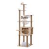 Geshenlang All-Season Cat Tree & Scratching Post for Large Cats