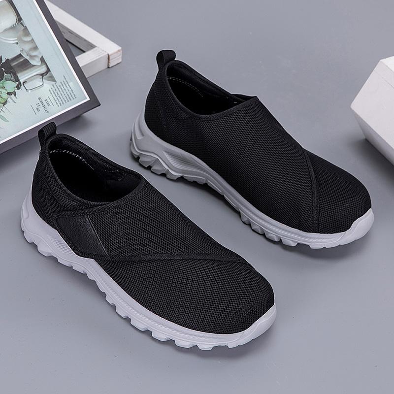 Fashion Couples Warm in Winter Women's Casual Shoes Thumb Soft Comfortable Diabetic Man Shoes Loose Big Size Flat Bottom Elderly Shoes