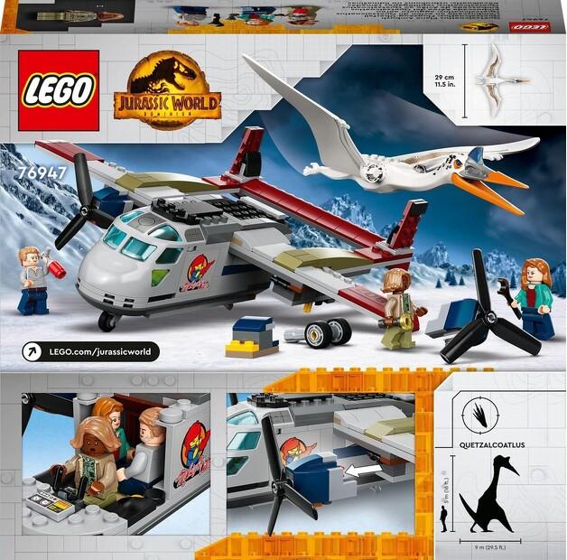 LEGO Jurassic World 76947 Кекалкоатль: засада с самолетом