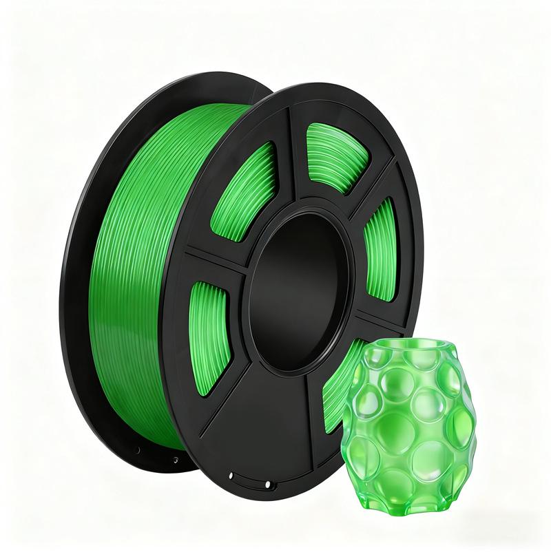 Koledi PETG 3D Printing Filament, Transparent, 1.75mm, 1kg Spool, High Precision
