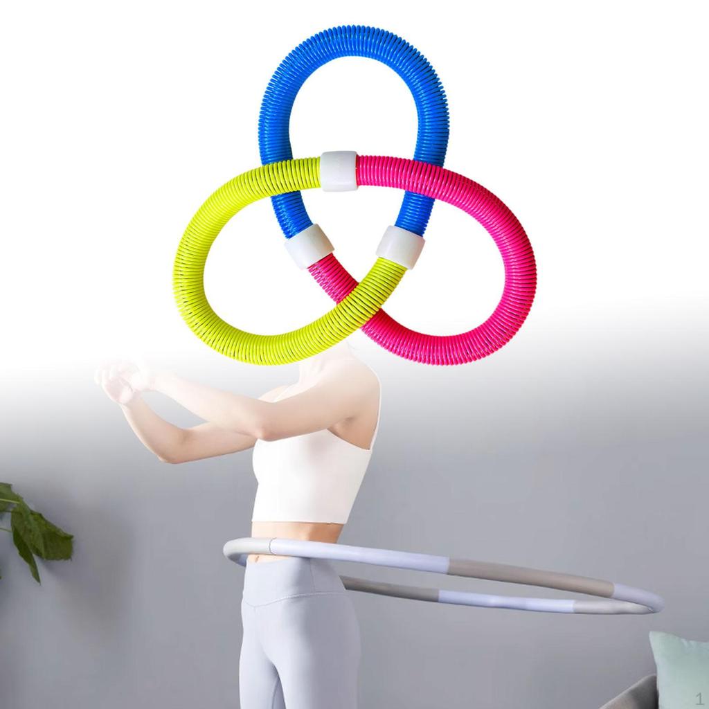 Comfortable Weighted Hoop for Sports Activities at Home Or Gym