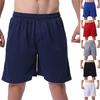 Men's Lightweight Running Training Beach Shorts Quick Dry Mesh Five Inch Inseam Athletic Gym Sportswear