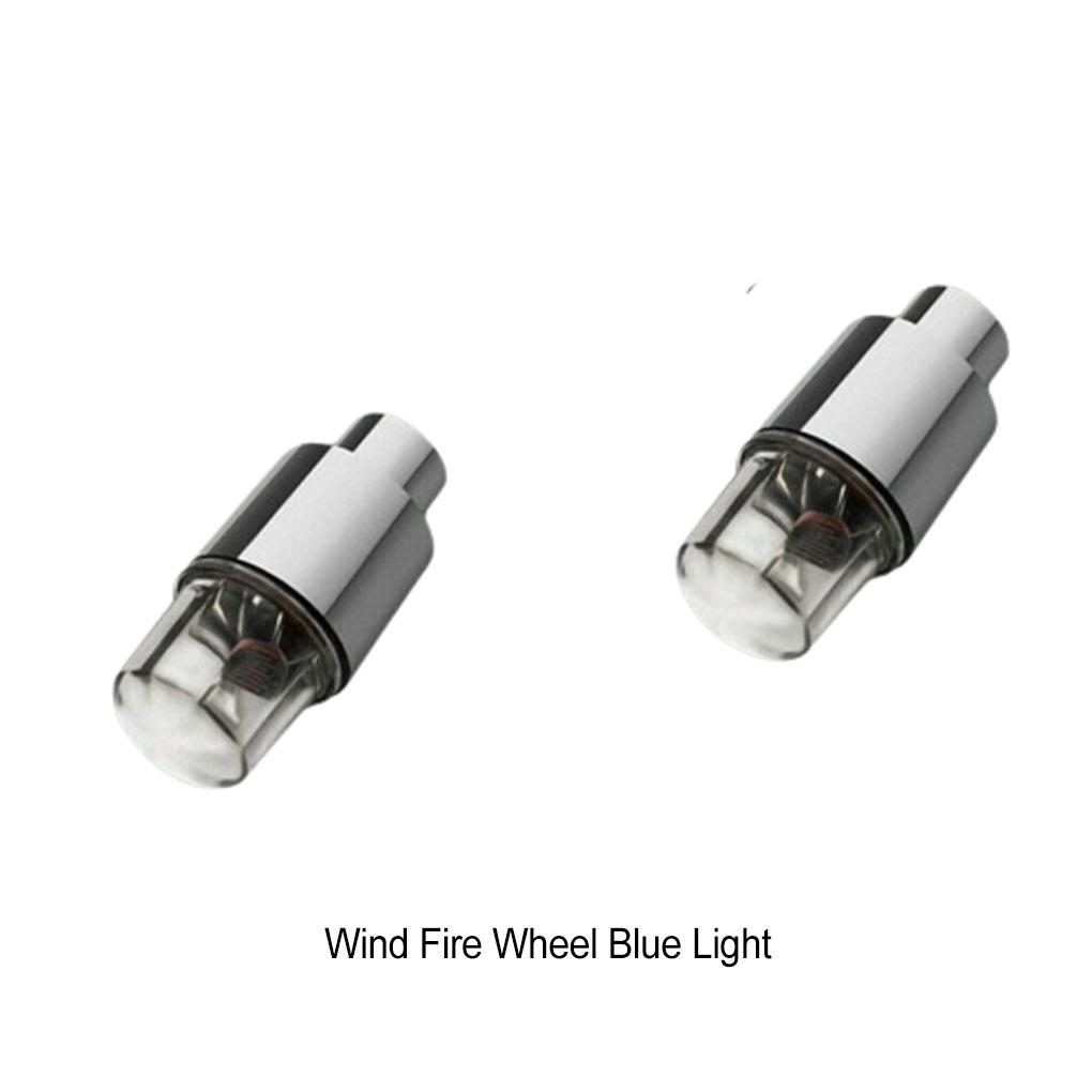 2Pcspiece Easy To Install Car Motorcycle Tire Light Effortless Safety Upgrade For Bike LED Light Cap