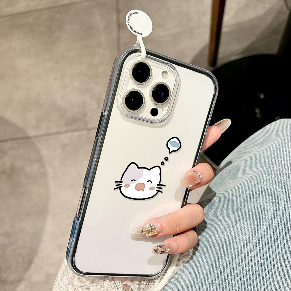 Расписной чехол для телефона для iPhone 17 11 12 13 14 15 16 iPhone 17 12 13 14 15 16 Pro 17 12 13 14 15 16 Pro Max Высококачественный расписной милый чехол для телефона с животными