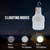 4PCS rechargeable camping light, USB rechargeable portable light, portable LED light, hanging tent light, high brightness lighting, with hook