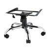 Recaro Office Chair Conversion Base Kit for Gaming Chairs [Outlet] SR/LX (Chrome)