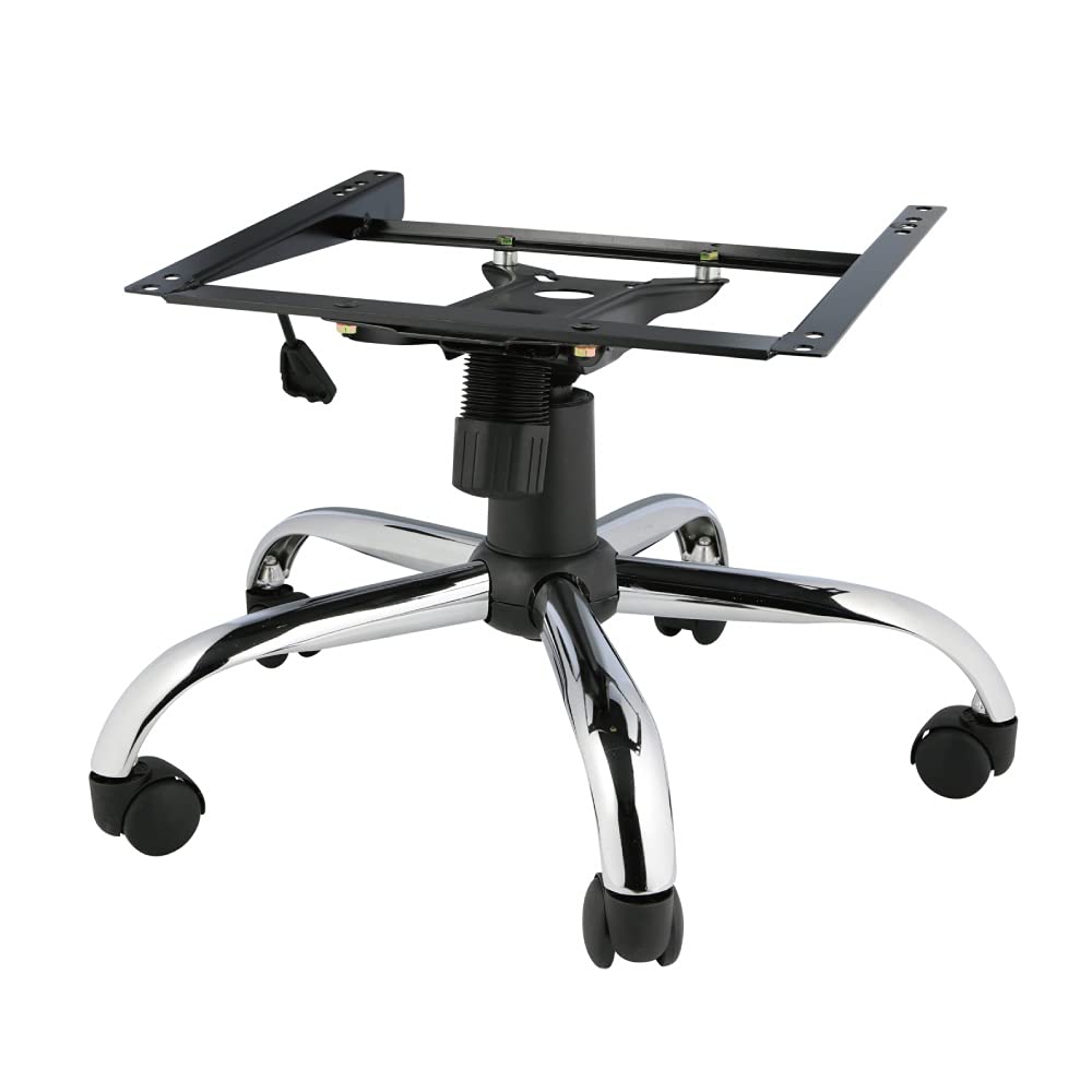 Recaro Office Chair Conversion Base Kit for Gaming Chairs [Outlet] SR/LX (Chrome)