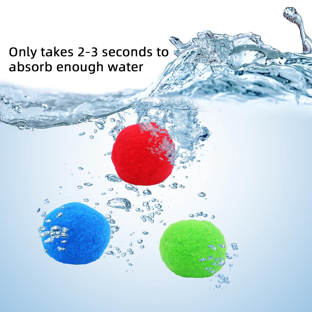 10-50Pcs Durable Water Plush Balls, Durable Water Balloons For Outdoor Toy Nice Decor Good Gift For Kidss And Games