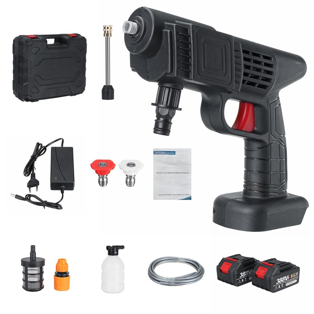 10000mAh/20000mAh 80Bar Cordless High Pressure Car Washer Spray Water Guns Portable Car Wash Pressure Cleaner
