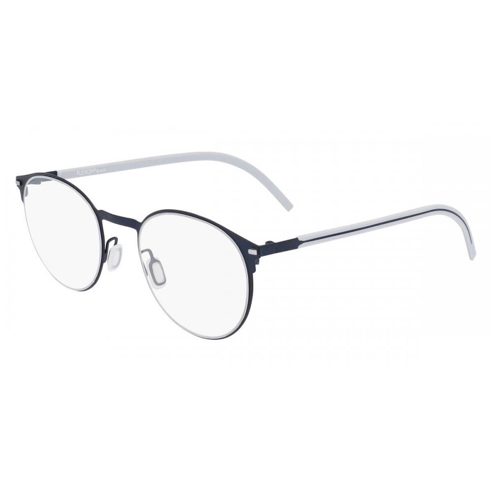 Flexon Men Eyeglasses B2075 412 Navy Blue/49-00-00