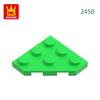 Ungiftig 100 Stück/Los 2450 3x3 Keilförmige Platten Bausteine Moc Kompatibel Mit Allen Markensteinen Kinderspielzeug Geschenkbox