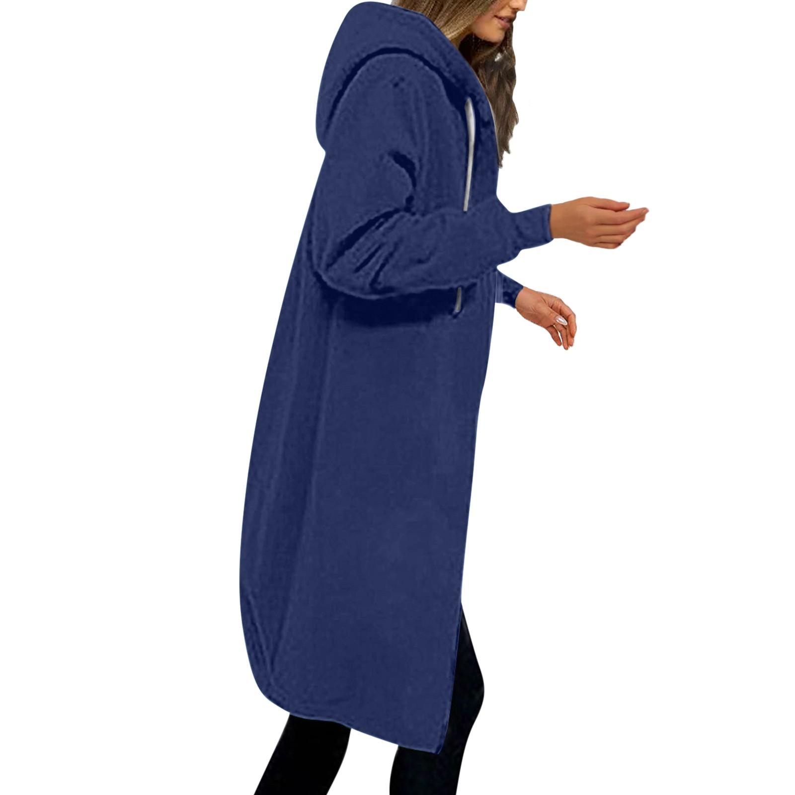 Женские повседневные толстовки на молнии — фото 8