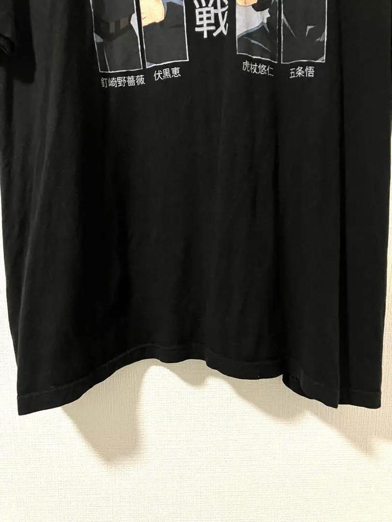 [USED] Jujutsu Kaisen anime character T-shirt, size 3XL