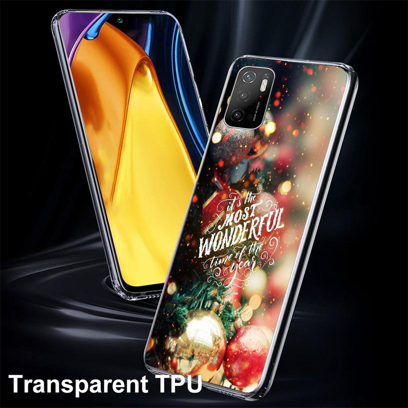 Frohe Weihnachten Baum Schnee Handyhülle Für Xiaomi Poco X7 X6 X5 Pro F7 Ultra Redmi 15C 15 13C 13 12C 12 10 10A 10C 9 9A 9C 9T Hülle