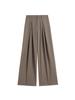 Spring High-Waisted Wide-Leg Loose Fit Pants
