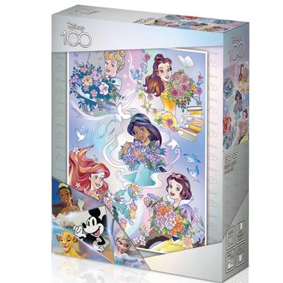 Rainbow Princess Jigsaw Puzzle D-A150-048, 150 Pieces, Mixed Colors Jigsaw Puzzle, Childrens Games, Educational Toys